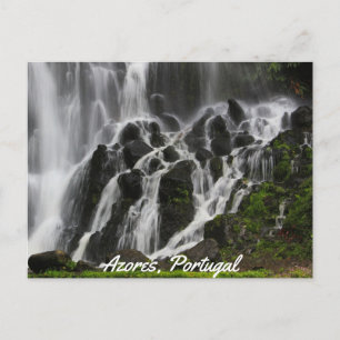 Cartão Postal Catarata Pitoresca Açores