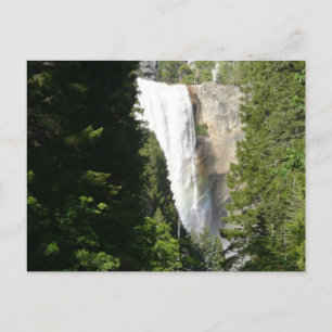 Cartão Postal Catarata Vernal II no Parque Nacional de Yosemite