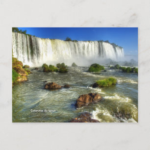 Cartão Postal Cataratas do Iguaçu
