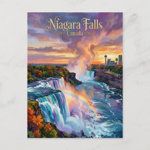 Cartão Postal Cataratas do Niágara Canadá
