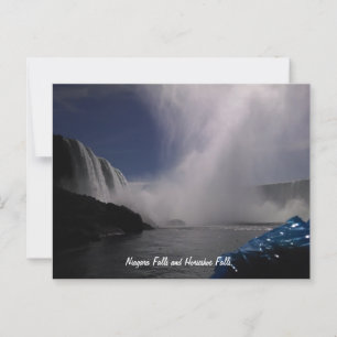 Cartão Postal Cataratas do Niágara e Catarata Horseshoe