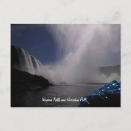 Cartão Postal Cataratas do Niágara e Catarata Horseshoe