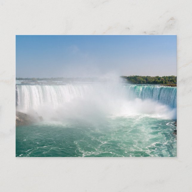 Cartão Postal Cataratas em ferradura das cataratas de Niagara -  (Frente)