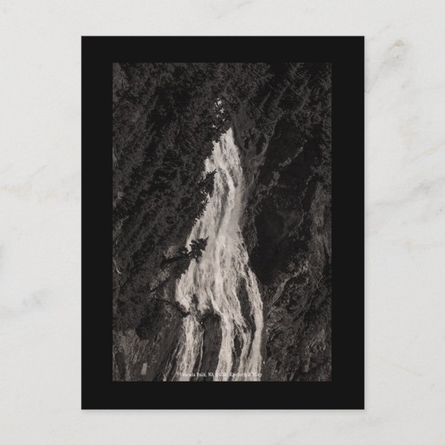 Cartão Postal Cataratas Narada, WA (Frente)