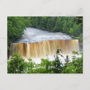 Cartão Postal Cataratas Superiores de Tahquamenon