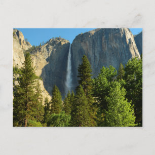 Cartão Postal Cataratas Superiores de Yosemite, Rio Merced, Yose