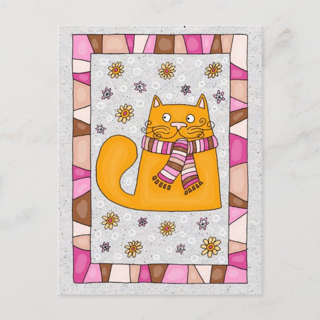 Cartão Postal catcard (Frente)