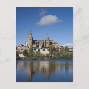 Cartão Postal Catedrais de Salamanca e cidade