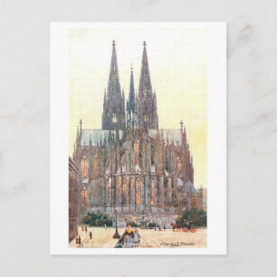 Cartão Postal Catedral Antiga em Colônia/Colônia
