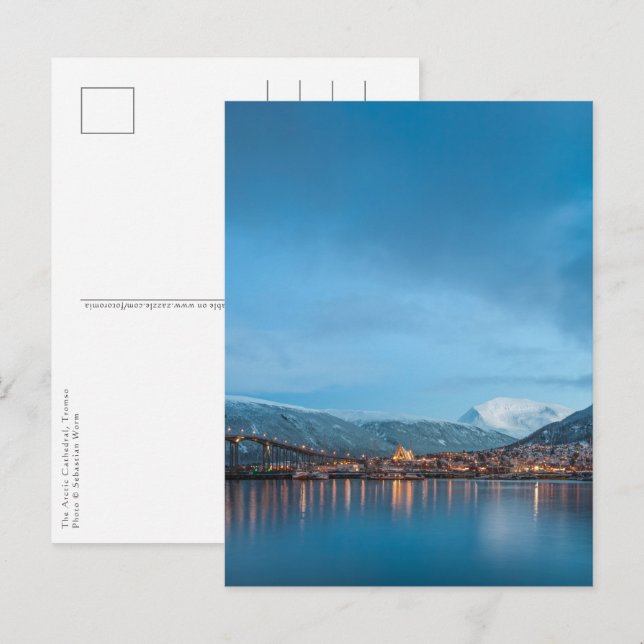 Cartão Postal Catedral Árctica (Frente/Verso)