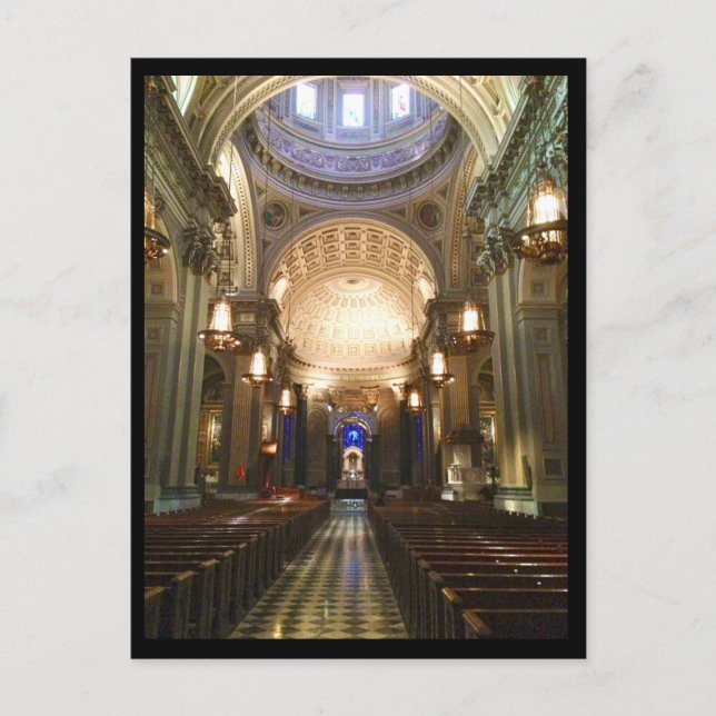 Cartão Postal Catedral Basílica de Pedro e Paulo, Cartão-postal (Frente)