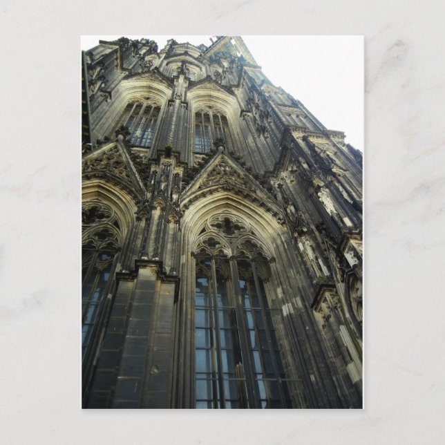 Cartão Postal Catedral da água de Colônia (Frente)