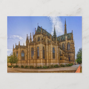 Cartão Postal Catedral da Imaculada Conceição, Linz, Áustria