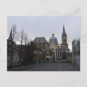 Cartão Postal Catedral de Aquisgrão, Alemanha