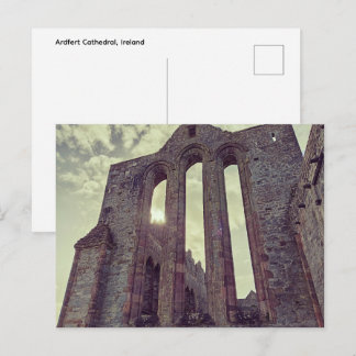 Cartão Postal Catedral de Ardfert, Irlanda