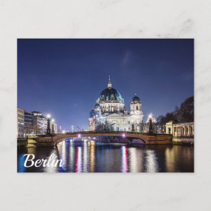 Cartão Postal Catedral de Berlim, Alemanha