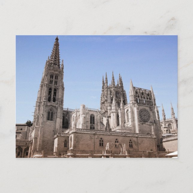 Cartão Postal Catedral de Burgos (Frente)