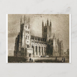 Cartão Postal Catedral de Cantuária