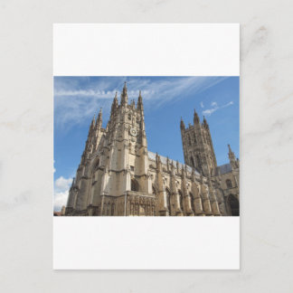 Cartão Postal Catedral de Cantuária Kent Inglaterra