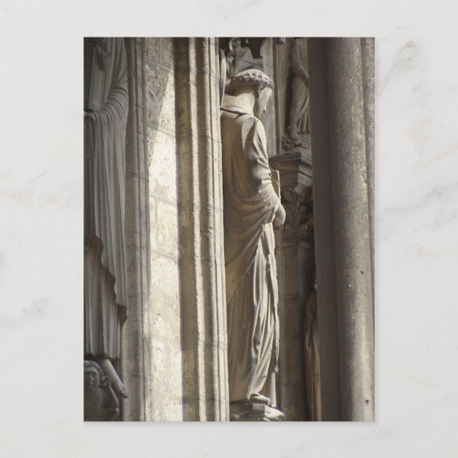 Cartão Postal Catedral de Chartres (Frente)