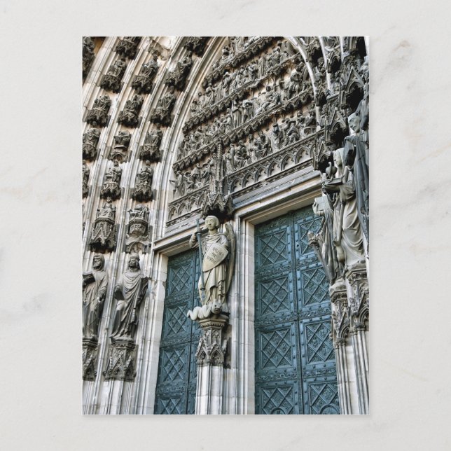 Cartão Postal Catedral de Colônia (Frente)