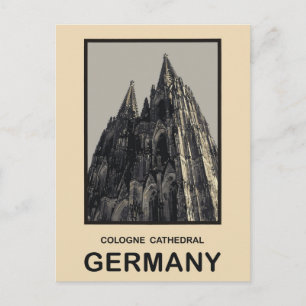 Cartão Postal Catedral de Colônia Alemanha