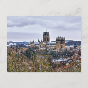 Cartão Postal Catedral de Durham e castelo