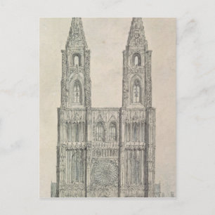 Cartão Postal Catedral de Estrasburgo
