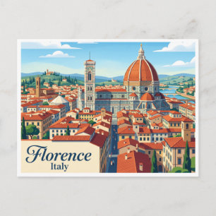 Cartão Postal Catedral de Florença e Duomo Itália