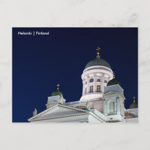Cartão Postal Catedral de Helsinque