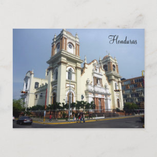 Cartão Postal catedral de Honduras