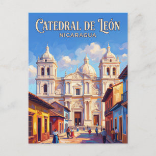 Cartão Postal Catedral de León Nicarágua