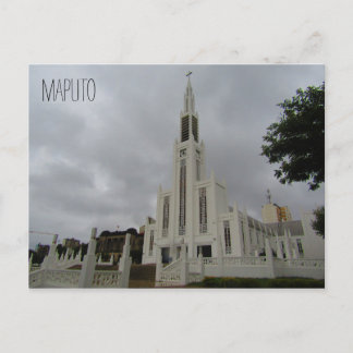 Cartão Postal catedral de maputo