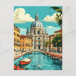 Cartão Postal Catedral de Milão Duomo viagem moderna