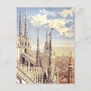 Cartão Postal Catedral de Milão Natividade de Santa Maria