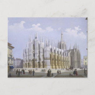 Cartão Postal Catedral de Milão, "Views of Milan and its Envir