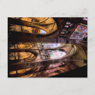 Cartão Postal Catedral de Papais noeis Maria de Regla de Leon