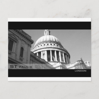Cartão Postal Catedral de Paul da rua