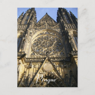 Cartão Postal catedral de praga