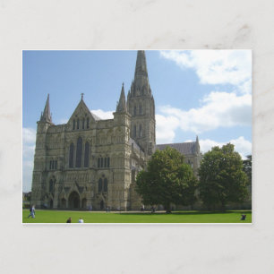 Cartão Postal Catedral de Salisbury
