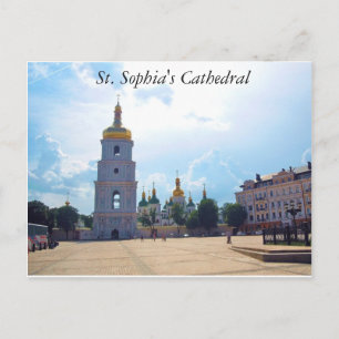 Cartão Postal Catedral de Santa Sofia. Quieve, Ucrânia Postal