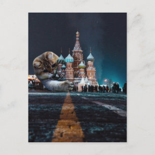 Cartão Postal Catedral de santo Basil e Hosico
