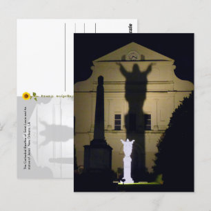 Cartão Postal Catedral de santo Louis, Nova Orleans, LA -