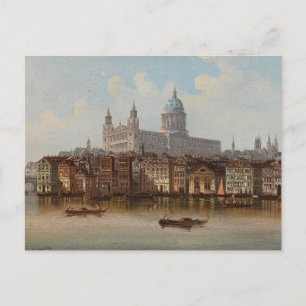 Cartão Postal Catedral de São Paulo Johann Wilhelm Jankowsky