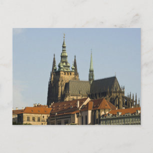 Cartão Postal Catedral de São Vito e Castelo de Praga, um dos