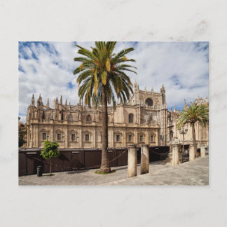 Cartão Postal Catedral de Sevilha na Espanha