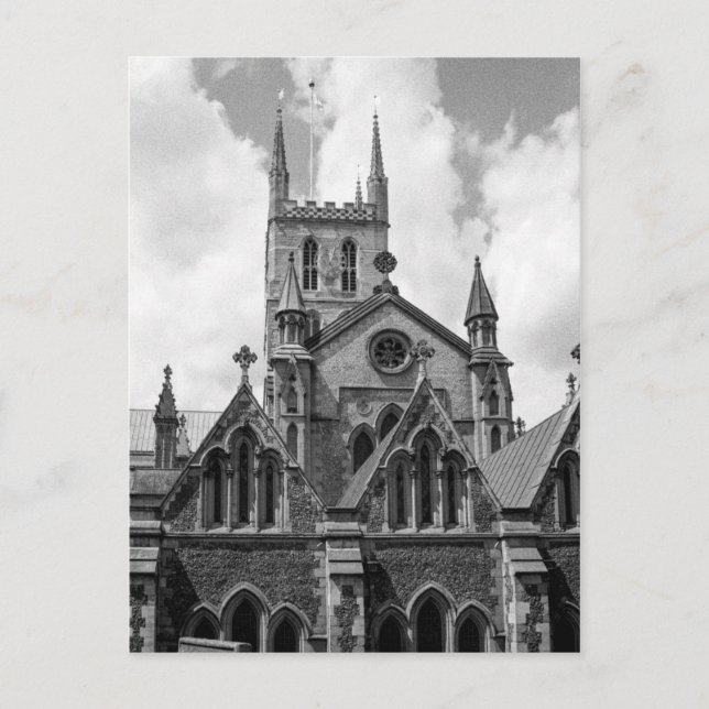 Cartão Postal Catedral de Southwark, Londres (Frente)