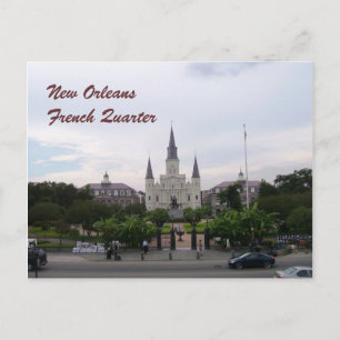 Cartão Postal Catedral de St. Louis, Nova Orleans, Louisiana