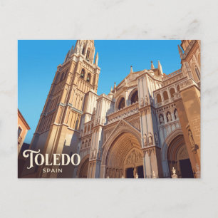 Cartão Postal Catedral de Toledo Espanha