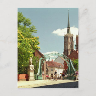 Cartão Postal Catedral de Wroclaw (Breslau)